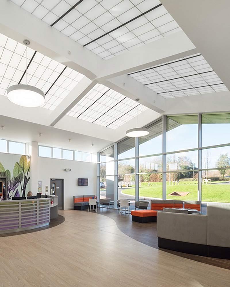 An image of Benenden hospital regeneration and refurbishment that has worked with Benchmark planning consultants.